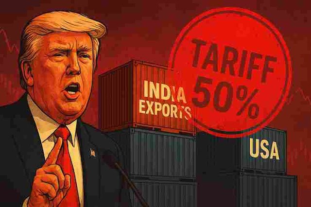 Trump’s 50% Tariff Bombshell Hits India’s Exporters