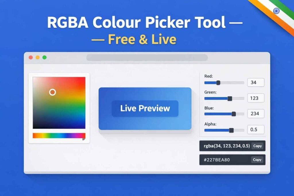 RGBA Color Picker tool