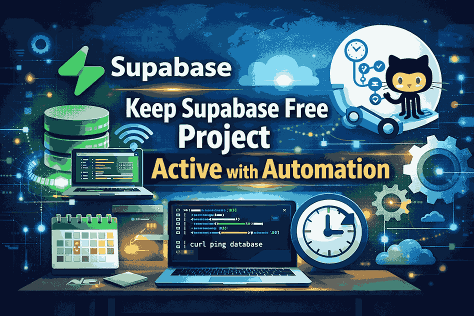 How to Keep a Supabase Free Project Always Active Using Smart Automation