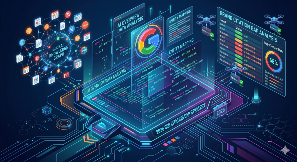 How to Close Brand Citation Gaps in AI Overviews (2026 SEO Strategy)
