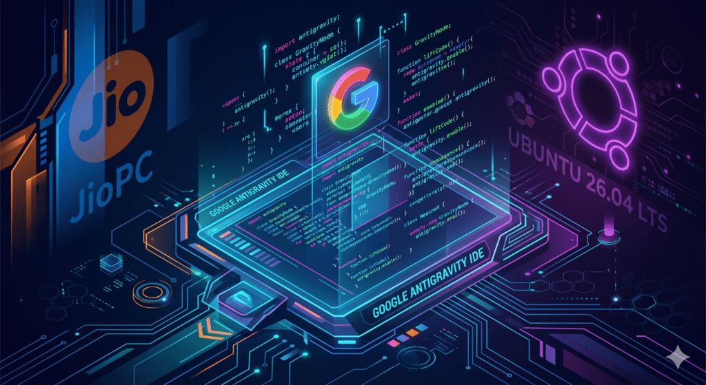 Google Antigravity IDE on JioPC